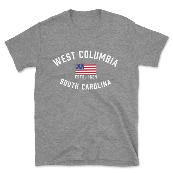 West Columbia South Carolina Patriot Men's Cotton T-Shirt
