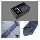 thumbnail image 2 of Set Corbata Pañuelo Mancuernilla Hombre, diseño con puntos 5 Piezas Malubero Azul, 2 of 5