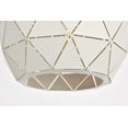 thumbnail image 5 of Elegant Lighting Arden Collection Pendant D7.9 H8.3 Lt:1 white Finish, 5 of 7