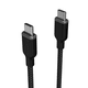 thumbnail image 2 of Cable de Carga Universal USB-C a USB-C de 2 metros - Negro negro, 2 of 8