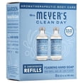 thumbnail image 1 of Mrs Meyer's Recharges de Savon pour les Mains Concentré d'Eau de Pluie, 2 Unités, 1 of 1