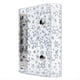 thumbnail image 1 of Cubierta para Carpeta Económica A7, Carpeta de 6 Anillas de PVC Transparente, Protector de Carcasa Recargable para Cuaderno con Estrella Brillante y 2 Broches, 1 of 7