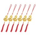 thumbnail image 5 of 6PCS Chinese New Year Snake Theme Hanging Decorations with Tassels for Bonsai, Cars, and Home Use, 5 of 5