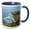 Blue/White, variant on 3drose, California, Point Reyes National Seashore, Point Reyes Beach, 11oz Two-tone Green Mug