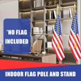 thumbnail image 4 of Indoor Flagpole Kit - NO FLAG - 8ft Pole - Plastic Spear, 4 of 4