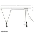 thumbnail image 2 of RAD Cycle Products Highest Quality Rail Mount Heavy Duty Bike Hoist and Ladder Lift - Quality Bicycle Hoist, 2 of 8