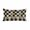 Black, Gold, Beige, variant on Grenade Brown Buffalo Plaid Satin Pillowcases with Zipper Cal King Size Cooling Silk Pillow Cases for Hair and Skin Soft Modern Abstract Art Checkered Throw Pillow Covers for Women Men 20x40 Inch