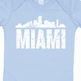 thumbnail image 4 of Inktastic Miami Skyline Grunge Boys or Girls Baby Bodysuit, 4 of 5