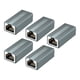 thumbnail image 1 of Conector RJ45 de 10 Gbps, Extensor de Red Gigabit Hembra A Hembra para Adaptador de Cable Ethernet Cat8 Cat7 Cat6 Cat5, 5 Piezas, 1 of 5