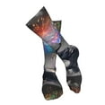 thumbnail image 4 of KLL Elephant Fireworks Celebration Print Cool Socks Men's Women's Crew Socks Funny Crazy Novelty Stockings, 4 of 8