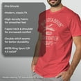 thumbnail image 6 of Men's Star Wars Rebel X-Wing Starfighter Corps Collegiate  Graphic Tee Red Heather X Large, 6 of 10
