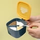 thumbnail image 5 of Combinación de caja de especias Kit de condimentos de rejilla múltiple Cajas de almacenamiento Contenedores a prueba de polvo Frascos a prueba Organizadores de utensilios de cocina Azul amarillo Bearachild HA011905-04, 5 of 6