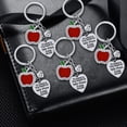 thumbnail image 2 of WWS-5PCs Teacher Keychains Teacher Appreciation Gifts Teacher Gift Thank You Keychains Graduation Gift For Teachers, 2 of 4