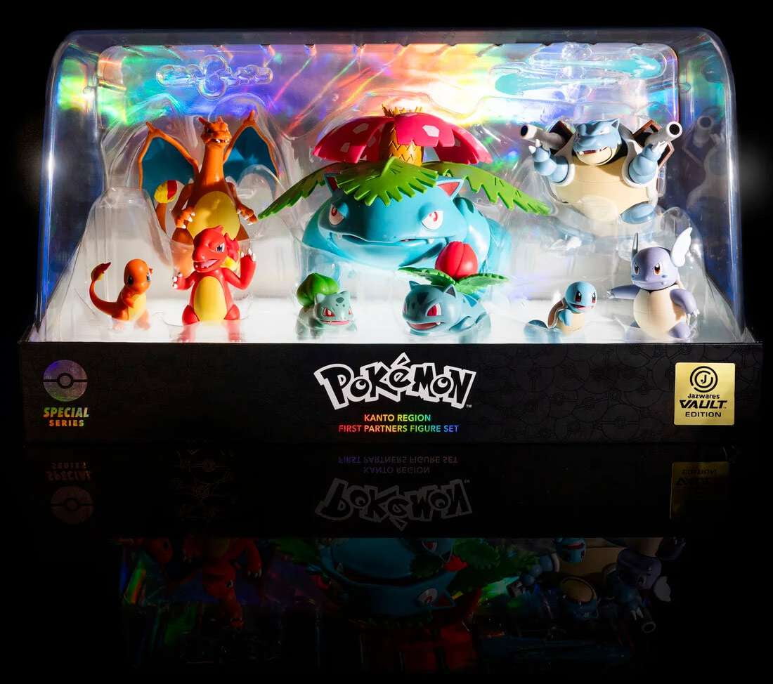 Pokemon Special Series Kanto Region First Partners Figure Set