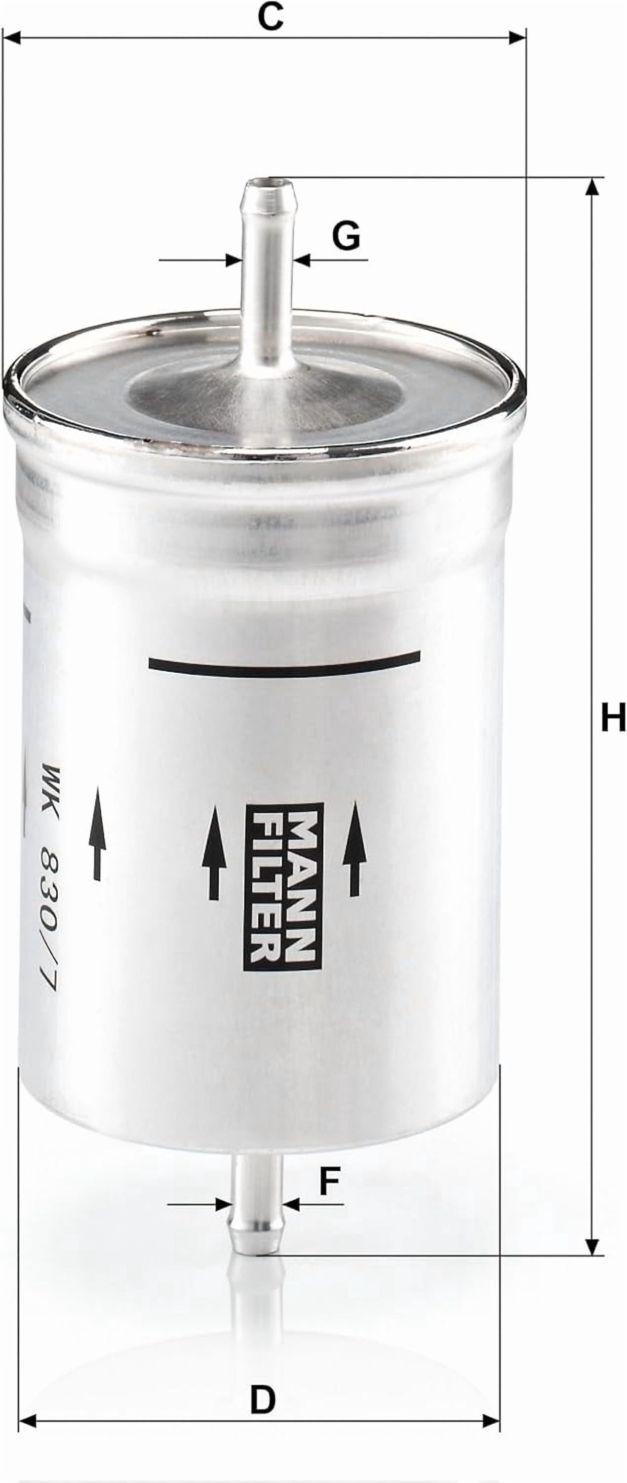 MANN-FILTER WK 830/7 - Fuel Filter