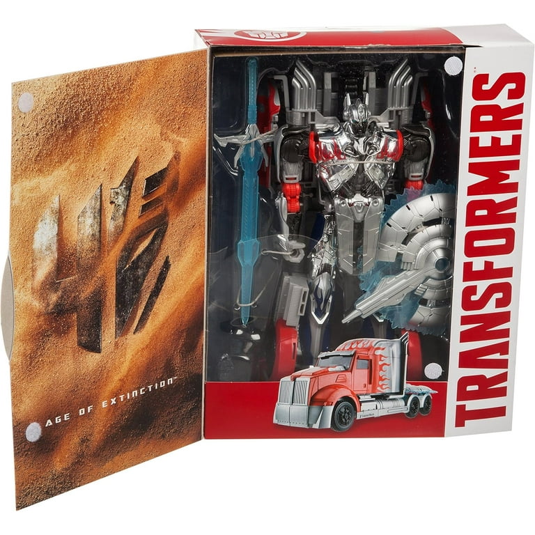 Transformers Platinum Edition Optimus Prime Action Figure [Silver