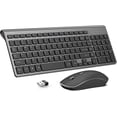 thumbnail image 1 of Set de teclado y ratón JOYACCESS 2.4G inalámbrico negro gris, 1 of 7