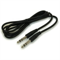 My Cable Mart 6' Male 1/4" TRS to Male 1/4" TRS Cable