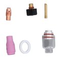 thumbnail image 3 of Vaso de Vidrio Aislado Ticfox 6 Piezas Juego de Accesorios de Soldadura TIG, 3 of 14