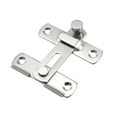 thumbnail image 1 of Pestillo de puerta abatible de acero inoxidable 201 51x48mm pestillo de puerta de barandilla 3 piezas, 1 of 3