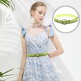 thumbnail image 4 of Miangastore Ceinture de Jeans pour Femmes Ceinture de Robe pour Femmes Ceinture à Imprimé Peau de Serpent Ceinture pour Femmes Ceinture Fantaisie Ceinture de Taille avec Boucle Ronde Ceinture de Taille à la Mode, 4 of 8