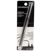 COVERGIRL Perfect Point PLUS Eyeliner, One Pencil, Black Onyx Color, Self Sharpening Eyeliner Pencil, Smudger Tip for Bl (Pack of 3)