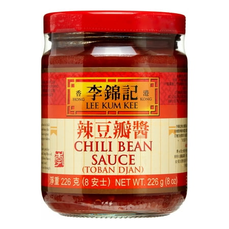 (2 Pack) Lee Kum Kee Chili Bean Sauce, 8 oz (Best Black Bean Sauce)