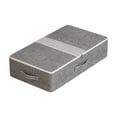 thumbnail image 2 of Under Bed Storage, Underbed Storage Container Bags With Lid, Foldable Sturdy Clothes Storage Drawer Organizer, Blanket Shoe Storage Box, Gray(32"x19"x8"), 2 of 7