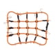 thumbnail image 2 of Red de equipaje RC a escala 110 x 130 mm con gancho de goma para SCX10, D90, TRX4 1/8 1/10 naranja, 2 of 6