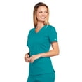thumbnail image 4 of Cherokee Workwear Core Stretch Women's Scrubs Top V-Neck 4710, 4 of 5
