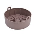 thumbnail image 4 of Casserole en Silicone pour Friteuse à Air Chaud, Accessoires pour Friteuse à Air Réutilisables, Casserole en Silicone à Grand Compatibilité, Casserole en Silicone pour Micro-Ondes pour la Plupart des Friteuses et Fours à Micro-Ondes, 4 of 8
