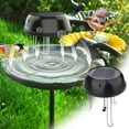 thumbnail image 1 of Xihbxyly Agitador de Agua Solar para Baño de Pájaros, Diseño de Ahorro de Energía, Atrae Pájaros, Ideal para Estanques de Jardín, Comederos para Pájaros, Fácil Mantenimiento, Tamaño 11,5 X 6,4 Cm, 1 of 7