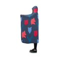 thumbnail image 2 of HATIART Hooded Throw Wrap Wildlife Seamless Pattern Wearable Hooded Blanket 40x50 Inch Comfortable Softness Robe, 2 of 3