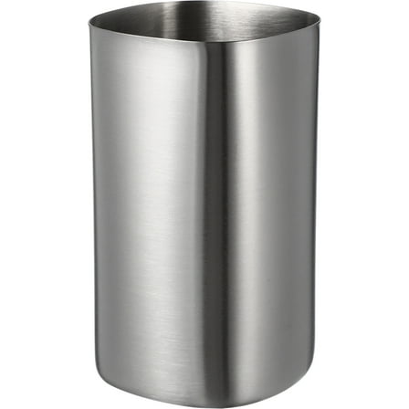 FRCOLOR Round Square Mouth Water Cup Stainless Steel 1Pc
