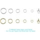 thumbnail image 5 of Bearachild Kits 12 Rejilla Hebilla circular pulida Conjunto abundante Herramienta de reparación Anillo Pendientes Tienda de joyerías para Artesanía, 5 of 6