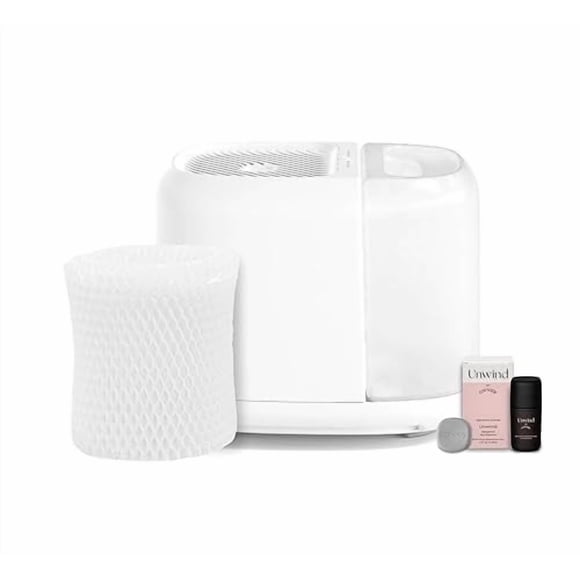 Humidificador con toldo para habitación grande, tanque de 5.5 litros, 36 horas de funcionamiento, bl