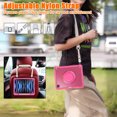 thumbnail image 3 of XYX for iPad Pro 12.9 inch Case 6th/5th/4th/3rd Generation, 360 Rotating Hand Grip, Shoulder Strap, Heavy Duty Drop Protection, Rose, 3 of 7