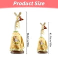thumbnail image 3 of ERTZAE Goose Outfit Set,Yellow 17"H Bunny Themed Goose Dress & Hat Set For Spring,Holiday Goose Statue Costume,Cement Plastic Goose Outfit,Yard Lawn Decor,Silly Goose Birthday Decorations(No Geese), 3 of 9