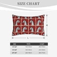 thumbnail image 3 of Plush Throw Pillow Covers, Classic Plaid Cool Horse Head Pillow Cases with Invisible Zipper, Breathable Microfiber Pillow Cases Standard Size for Sleeping Bedroom Sofa Living Room 20x30, 3 of 5