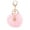 Light Pink, variant on Dress Choice Fluffy Pompoms Keychain Faux Fur Pompoms Keychain Artificial Fur Ball Keychain Faux Rabbit Fur Pompoms with Snowflake Car Bag Charm Puff Ball Keyring