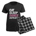 thumbnail image 5 of CafePress - Eat Sleep Dance Repeat Women's Dark Pajamas - Women's Short Sleeve Print T-Shirt and Pants Dark Cotton Pajama Set, 5 of 7
