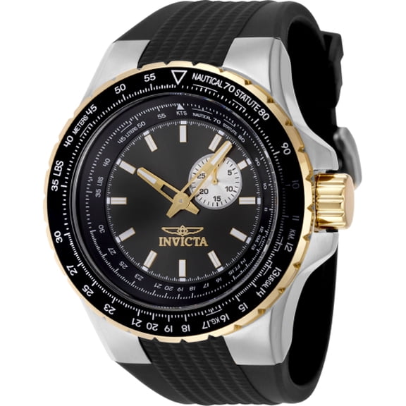 Invicta Men's Aviator Gunmetal Dial Watch - 49718