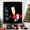 Christmas 24, variant on Santa Claus Laugh Bathroom Set with Shower Curtain and Rugs and Accessories, Ho Ho Christmas Red, Winter Snow Fun Saying Shower Curtains for Bathroom Decor 4 Pcs