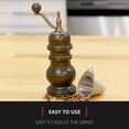 thumbnail image 4 of Zassenhaus Speyer Pepper Mill Manual Ceramic Grinder 5.1-Inch Dark Stained Beech, 4 of 4