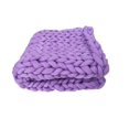 thumbnail image 2 of Handmade Knitted Throw Blanket For Sofa, 2 of 3