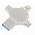 thumbnail image 1 of (32G) Adaptador 4 en 1 Tipo C Unidad flash USB 3.0 Memoria USB para iPhone Android, 1 of 5