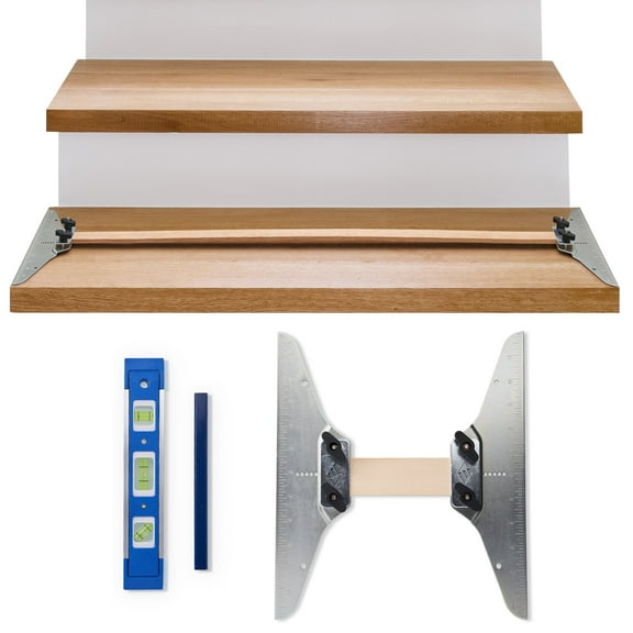 Eleon Stair Tread Template Measuring and Layout Chalk Line Tool