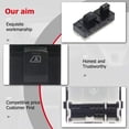 thumbnail image 4 of CCIYU Power Window Switch Frint Right Replacement Parts fits for 2007-2012 for NISSAN PATHFINDER 25411ZP80A, 4 of 4