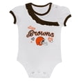 thumbnail image 2 of Newborn & Infant Cleveland Browns Love My Team Bodysuit & Skirt Set, 2 of 5