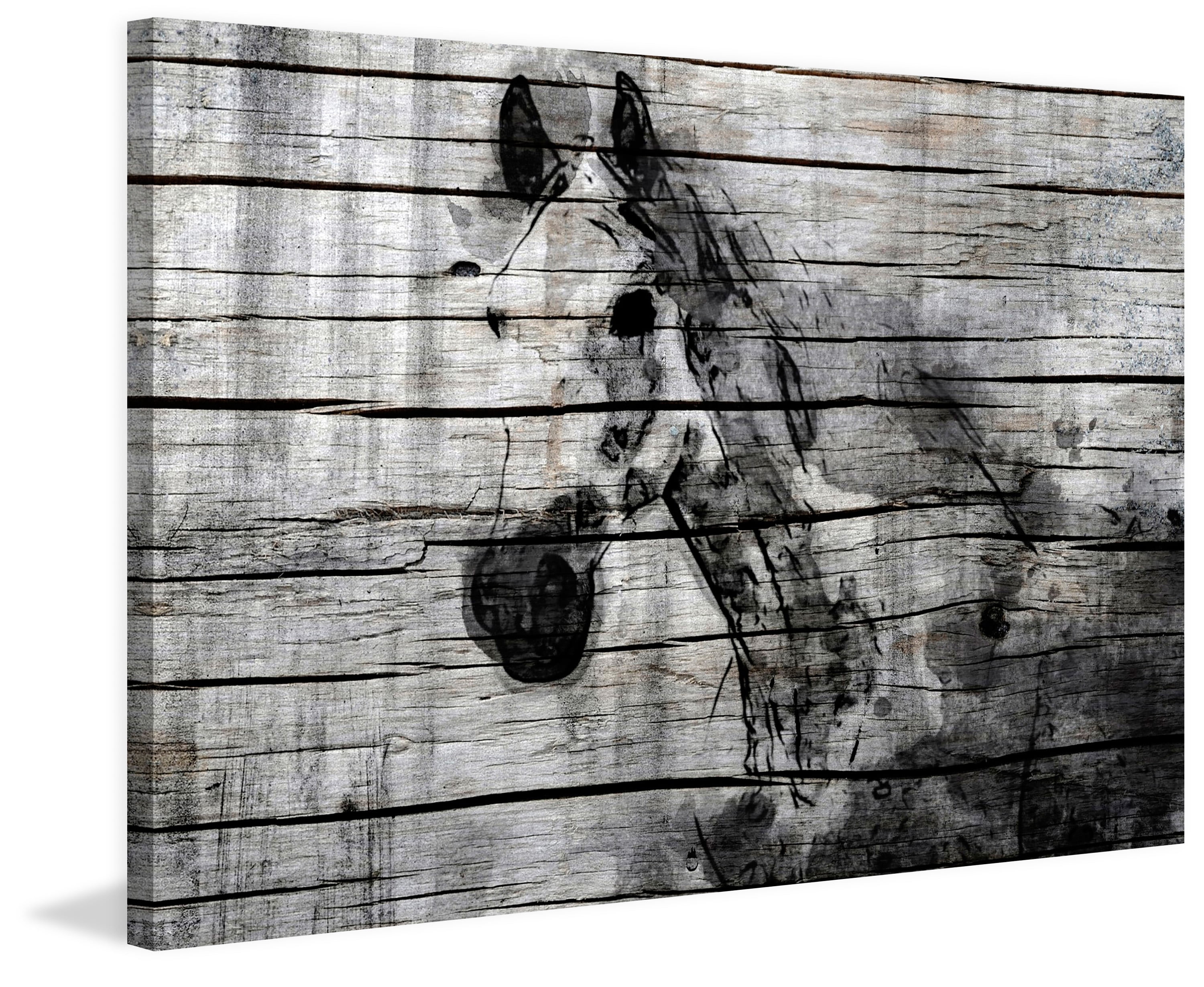 "Elegant Horse" Painting Print on Wrapped Canvas